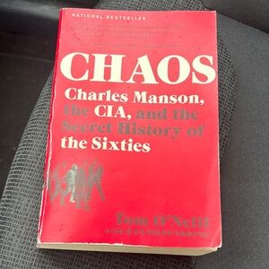 CHAOS by Tom O'Neill - Red Paperback Book